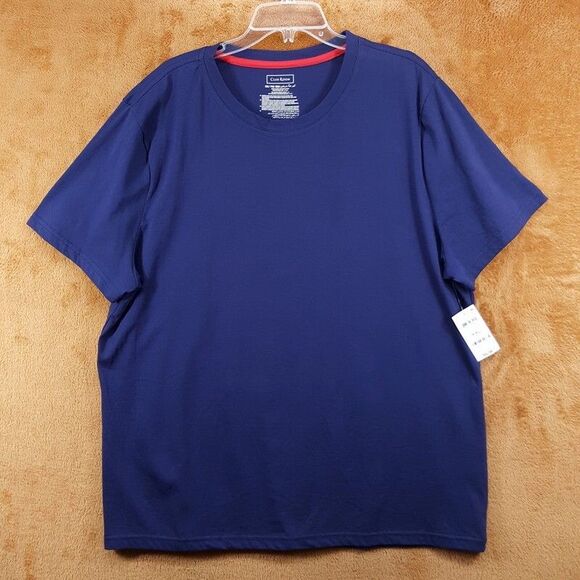 CLUB ROOM Shirt Mens XXL Blue Pullover T-Shirt Soft Comfort Tee - Picture 1 of 6